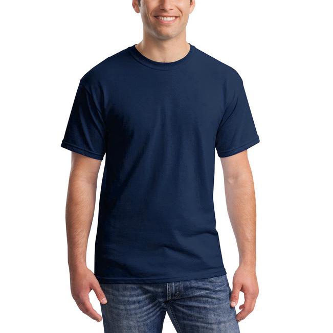 Men's Solid Color Fitness T-shirt - Short Sleeve