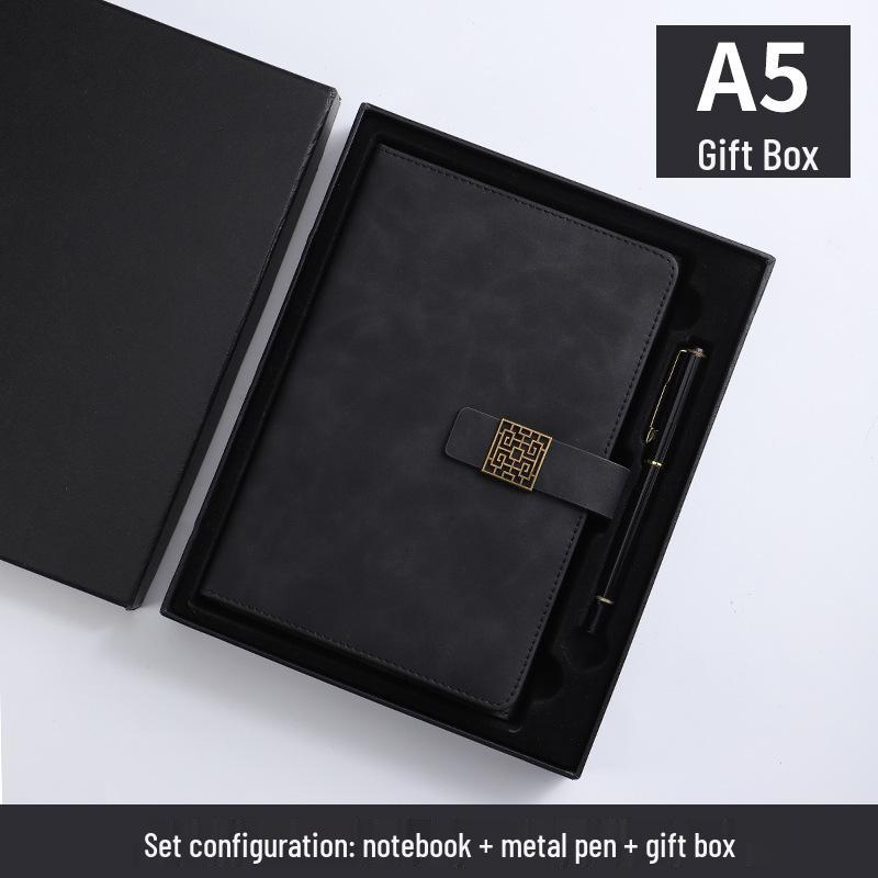 A5 Portable Business & Student Meeting Notebook Gift Set