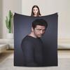 Gerard Butlers Plush Blankets Children  Flannel Throw Blanket For Outdoor Soft Warm Design Quality Bedspread Birthday Gift