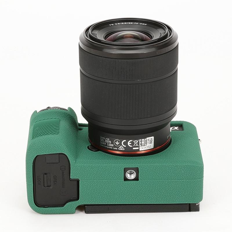 Silicone Cases for Sony A7CR and A7CII, Camera Bags for A7CR Mirrorless Cameras, Anti-Fall Protective Cases for A7CII Cameras