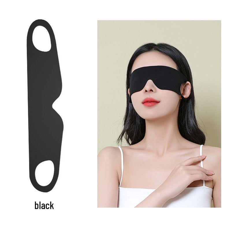 

Comfortable Sleep Eye Mask: Blocks Light, Relieves Fatigue, Soft, Skin-Friendly, Breathable, Elastic, No Ear Pressure, Washable Large (111-190 jin)