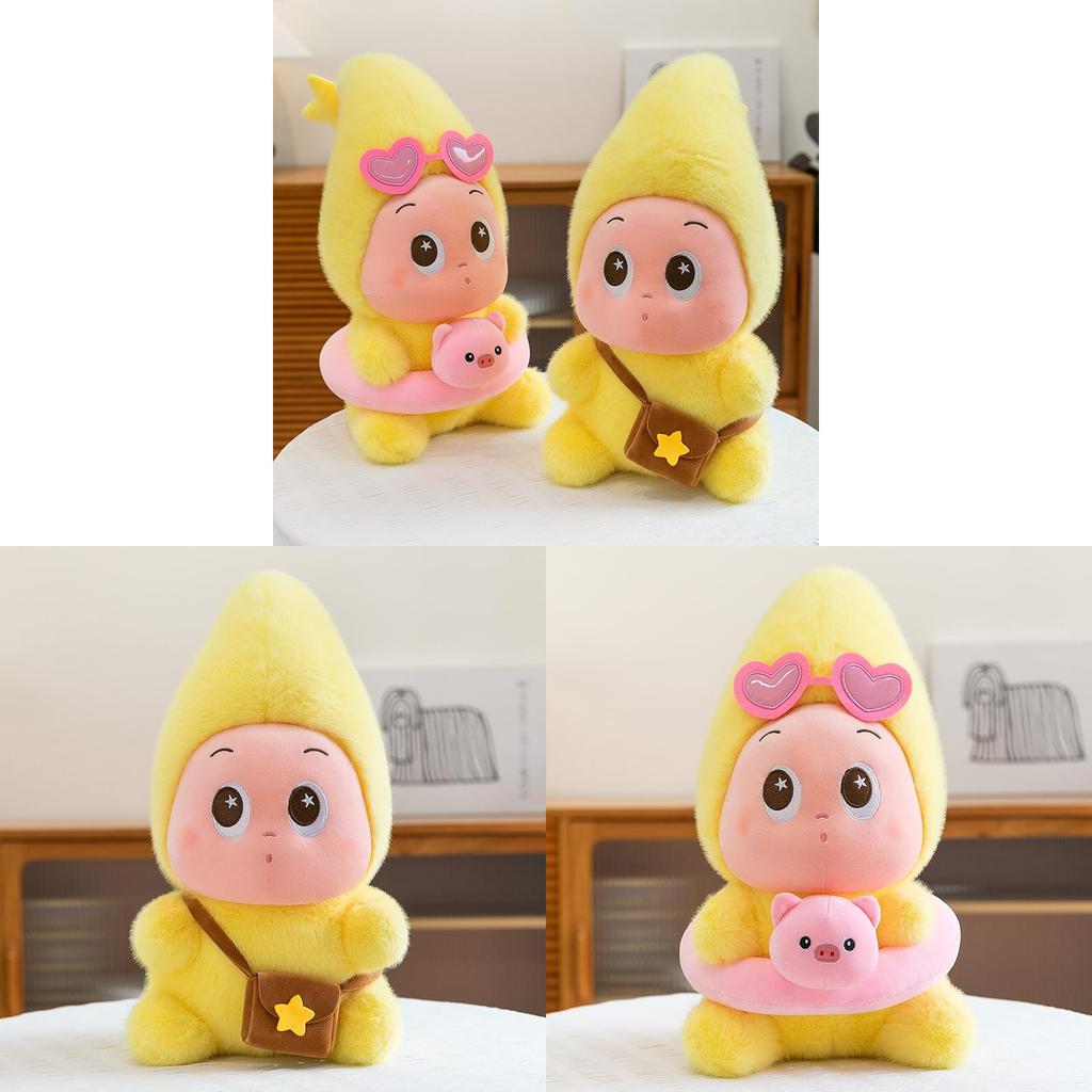 Star People Plush Toy Pillow With Pp Cotton Filling For Kids And Teens