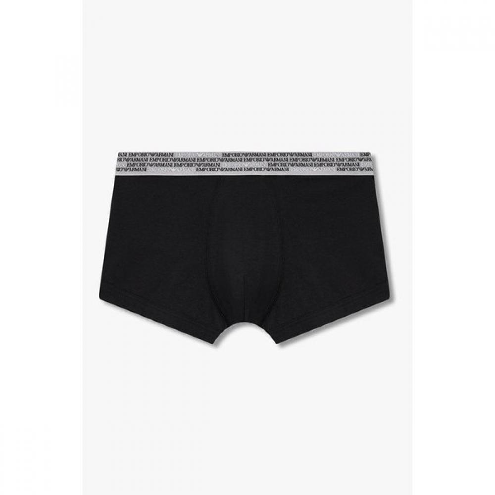 Emporio Armani Мужские трусы S Сияющий логотип 0815312076 S(95)