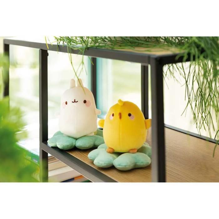 Peluche - NICI - Molang - 12cm - Beige - Sur Trèfle