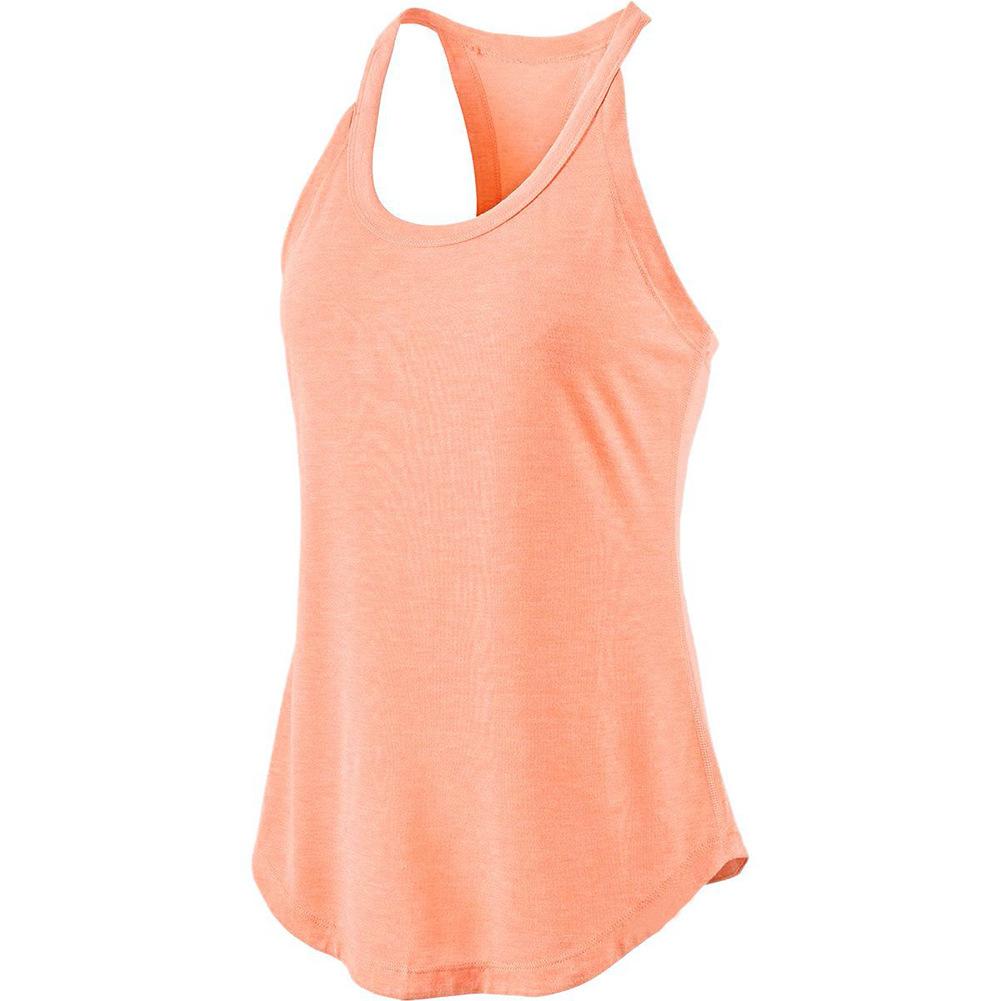 2023 Neues Träger-Racerback-Damen-Tanktop mit gefalteter Rückseite für Sommer-Outwear-Yoga-Sport-Tanktop