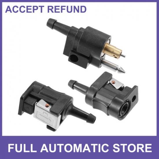 

3pcs 6mm Fuel Connector Pipe Joint for Yamaha Outboard 6Y1-24305-06