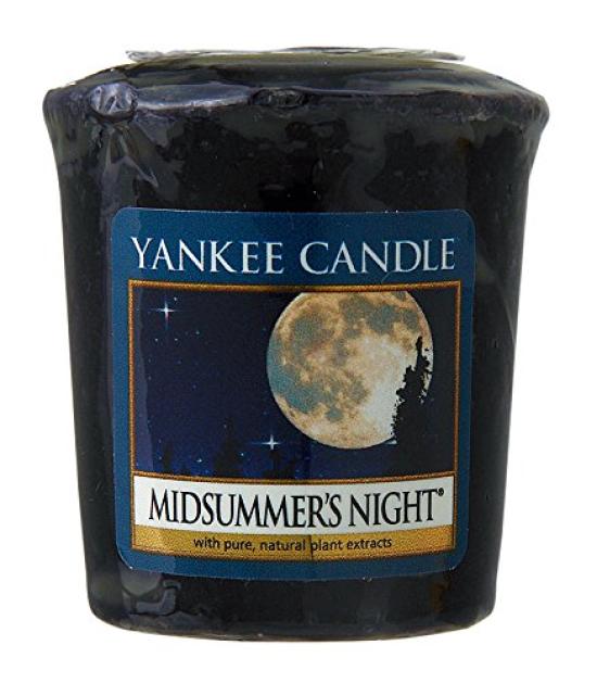 Yankee Candle Sampler, Trial Size, Midsummer Nights, Burn Time Approximately 15 Hours, Made In the USA