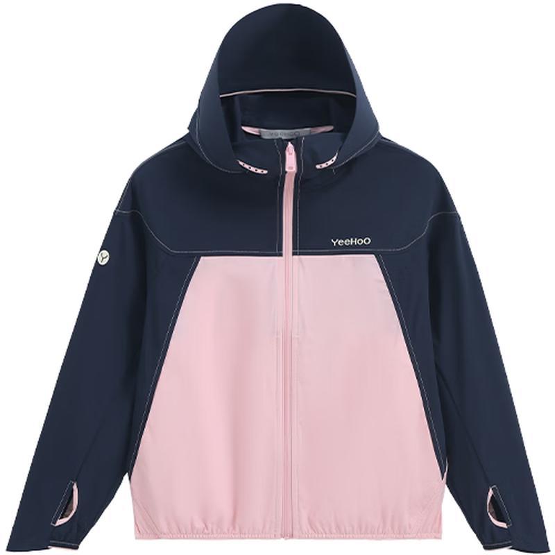 YEEHOO Girls  Hooded Sun Protection Jacket 140