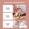 400W Household Quick-heating Dryer Folding Portable Clothes Hanger Shoe Dryer Clothes Sterilization Dryer 520x60x732mm