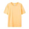 T-shirt Unisex Cotone Girocollo Manica Corta Vestibilità Larga - Colore Unito Traspirante per l'Estate