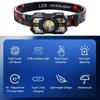 Ultra Bright IR Motion Sensor  Head Lamp Adjustable Mode Head Flashlight  Fishing