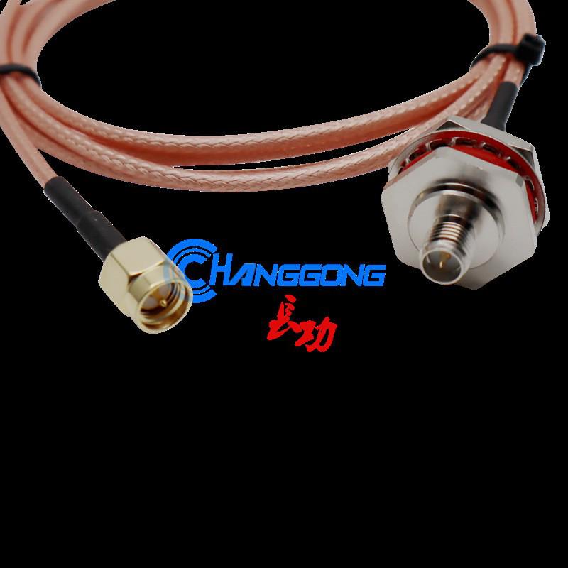 

Large M16-SMA-K Female Reverse Polarity to SMA-J Male Adapter with Waterproof Gasket for AP Bridge Connection 15cm Reverse Polarity Female to Male