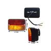 APSMOTIV Blinker Front Side Indicator Lamp & Tail Lights Set with Bulb For Massey Ferguson Deutz Fahr Tractor 1673840M91 1673841M91 1678580M91