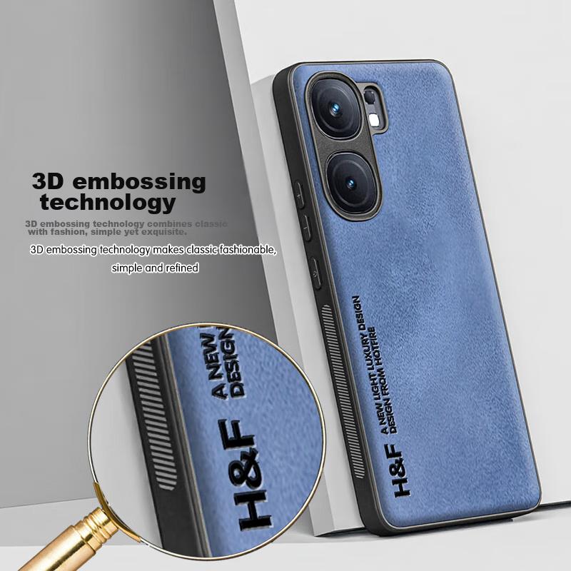 HotFire Phone Case for Vivo IQOO Neo9 And IQOO Neo9 Pro, Upgraded Skin-Like Matte Lens Full Protection Silicone Case - Smoke Gray