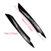 For VW Passat B7 2010 2011 2012 2013 2014 Car Glossy Black Headlight Eyebrow Eyelid Cover Decorative Trim