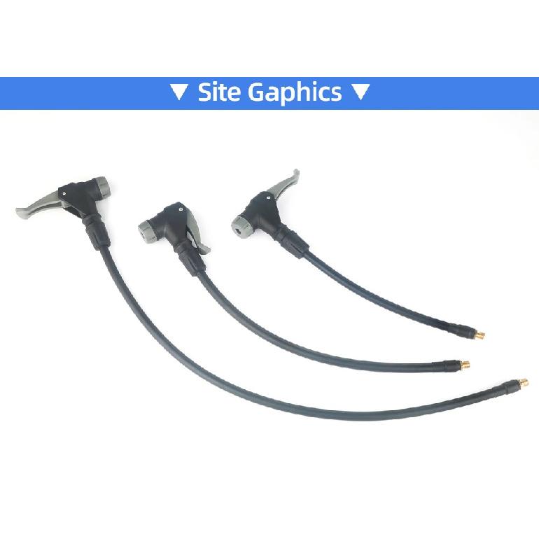 Bicycle 20/30/50cm AV/FV Pump Extension Adaptor MTB Road Bike Schrader or Presta Air Pump Tire Inflator Copper Nozzle Connector