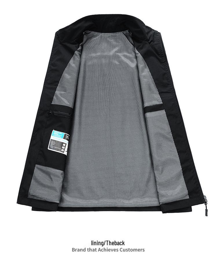 Men's Outdoor Quick-Drying Multi-Pocket Fishing & Mountaineering Vest - Waterproof & Sleeveless