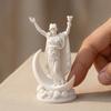 3D Printed Greek Goddess Figurine, Crescent Goddess Statue, Resin Sculpture Ornaments for Home Office Desktop Bookshelf Decorations