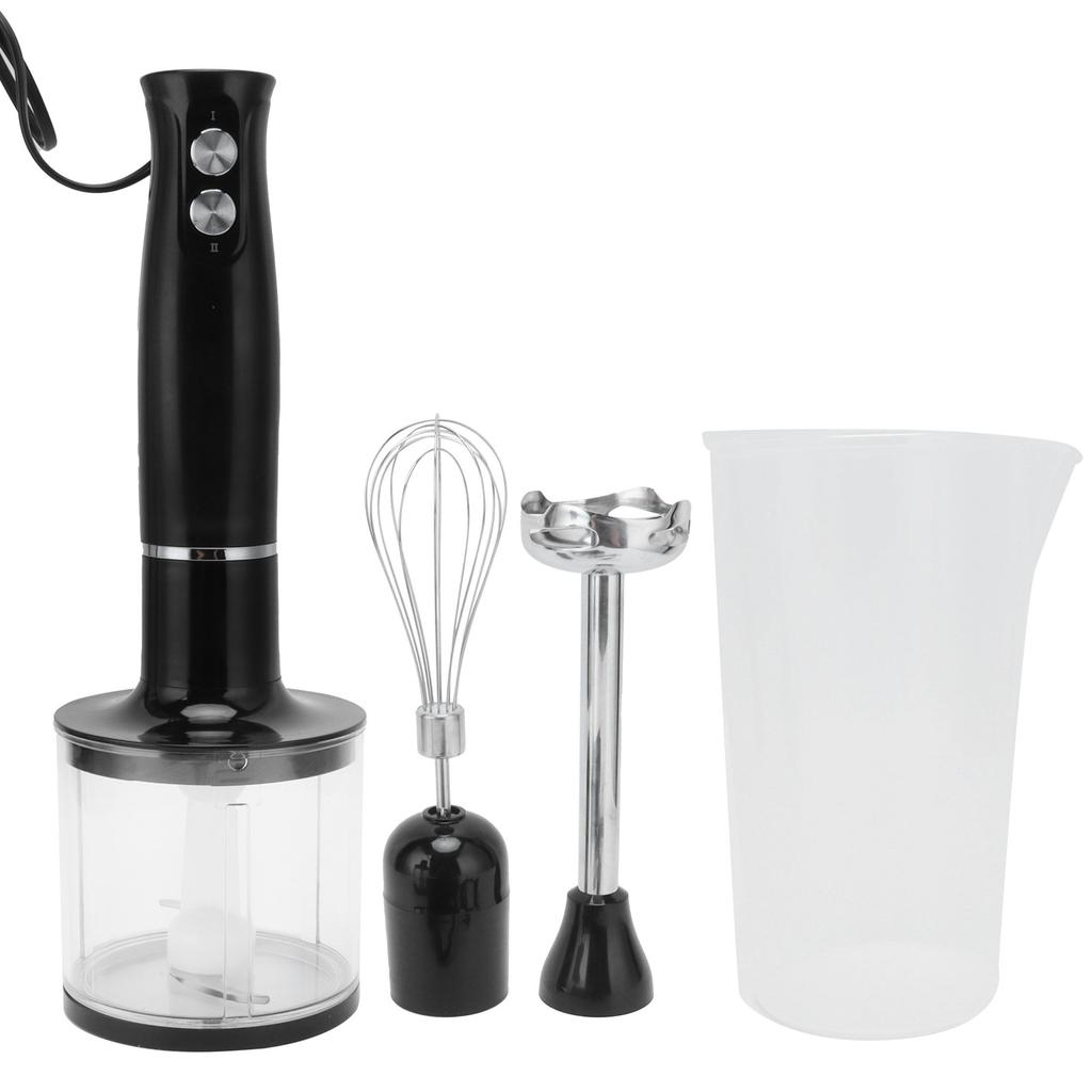 500W 4 In 1 Electric Stick Hand Kitchen Blender Food Processor Egg Whisk Mixer Juicer Meat Grinder EU Plug 220V