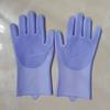 Kitchen dishwashing gloves Silicone household cleaning gloves