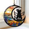 Cat Memorial Suncatcher Personalized with Name Date Dog Breeds Light Catcher Pet Loss Memorial Sympathy Gift