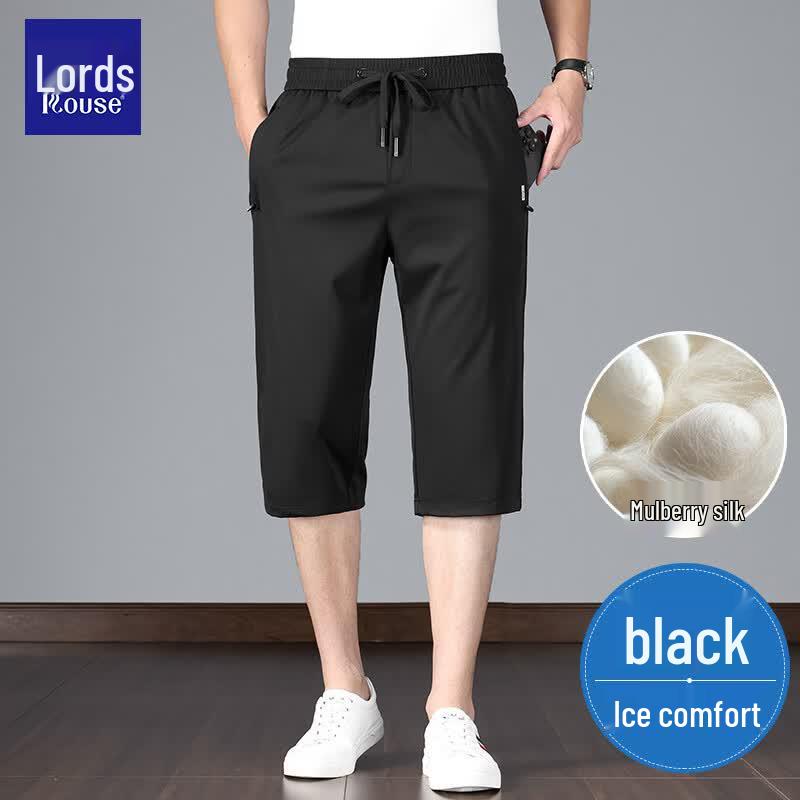 

ROOZ Men s Silk Blend Casual Shorts L