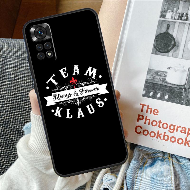 The Vampire Diaries Always Forever Case For Xiaomi Redmi Note 12 10 9 11 Pro 9S 10S 11S 12S Cover For Redmi 12 9C 10C 12C 13C