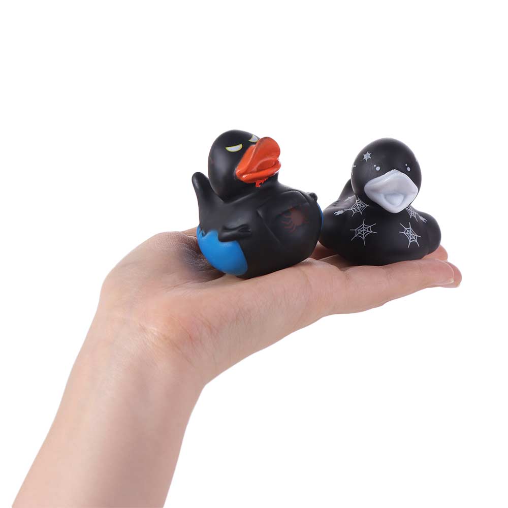 Tecknade figurer Halloween-serie Anka Anka Flytanordning Gummianka Leksaker Gåva till Barn