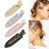 Alloy Diamond Seamless Hairpin Fashion Creative Shovel Shaped Duckbill Clip Rhinestone Bangs Clips For Girls Hair Accessories