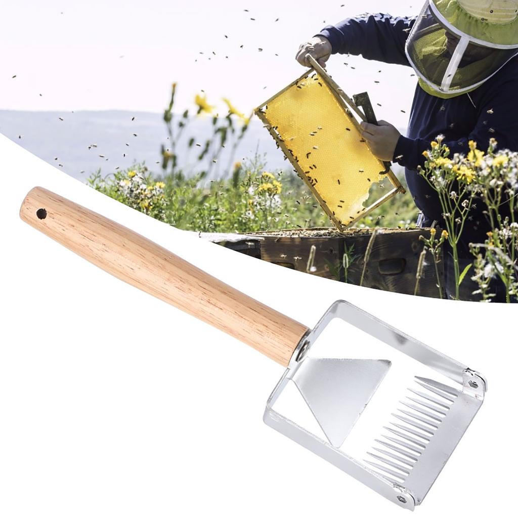 Honey Scraper Multifunction Beehive Uncapping Fork Honey Shovel Beekeeping Knife Tool