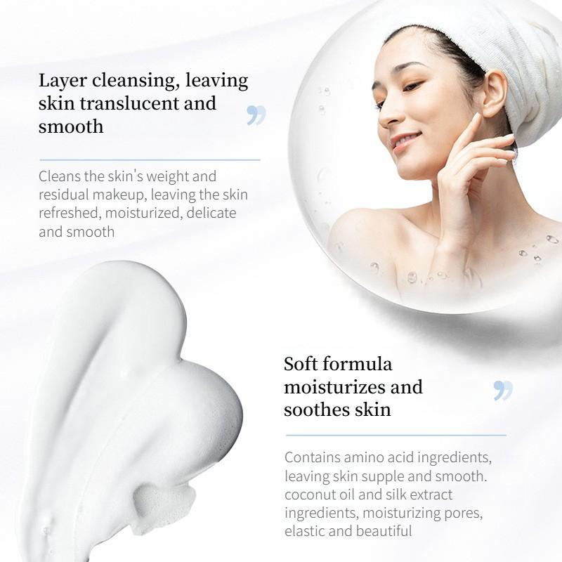 Amino Acid Clear Cleanser Deep Cleansing Moisturizing Refreshing and Not Tight Large Bottle of Facial Cleanser
