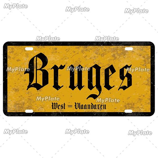 [MyPlate] Vintage Berlin Arnhem City 15x30CM Plate Metal Sign Vintage Plaque Tin Sign Man Cave Decoration Bar Sign Club Poster