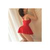 Women's Backless Red Mini Sexy Fancy Dress