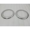 Headlight Retaining Set Bezel Chrome Rim Trim 8" For Willys Jeeps Truck |Fit For