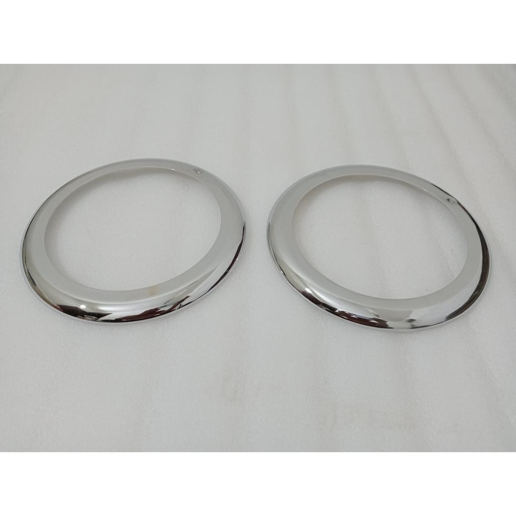 Headlight Retaining Set Bezel Chrome Rim Trim 8" For Willys Jeeps Truck |Fit For