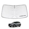 SAWAKAKI Sunshade for Subaru Forester SL Custom Designed for Windshields with Sun Heat UV and Heat Compact Storage Series, Logo, Protection,