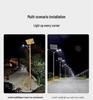 Cross-Border Solar Split Street Light Pole, Galvanized, 3-6 Meters, for New Rural Roads