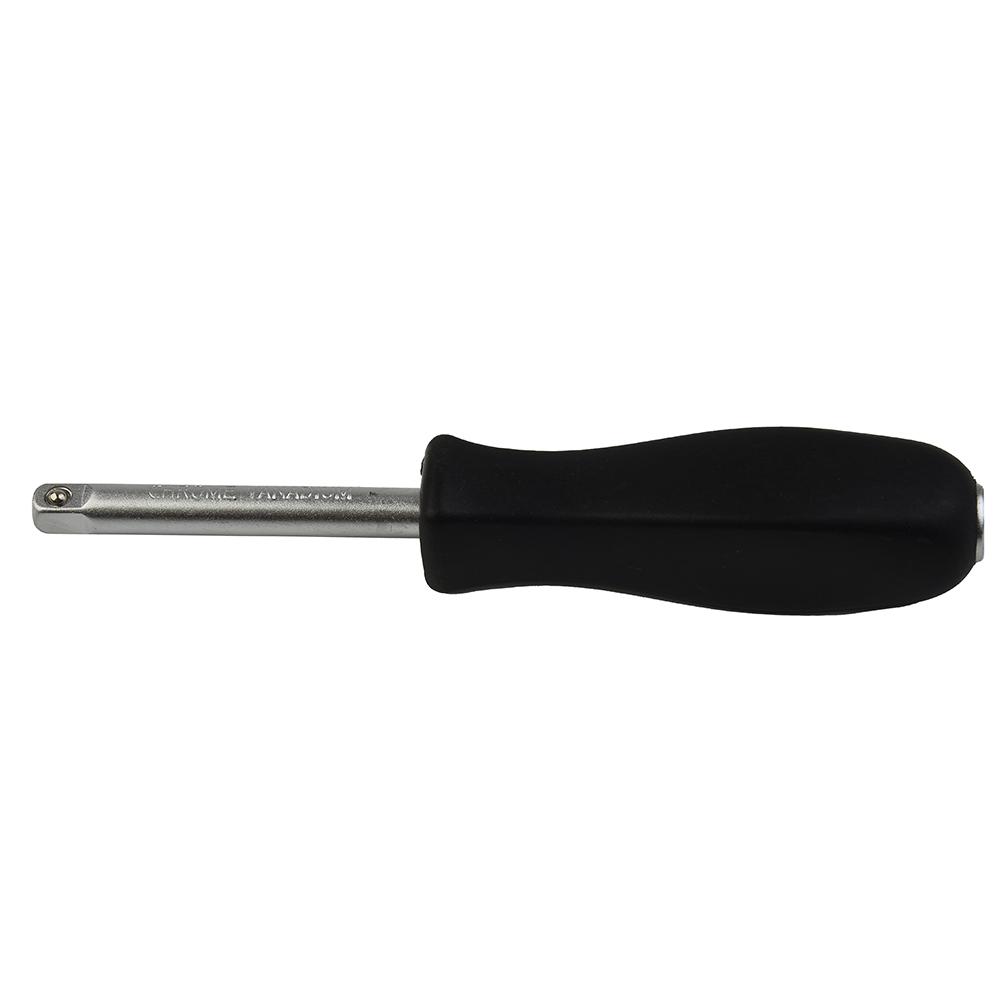 Čtvercová tyč Ojnice Čtvercová gumová rukojeť 150 mm černá