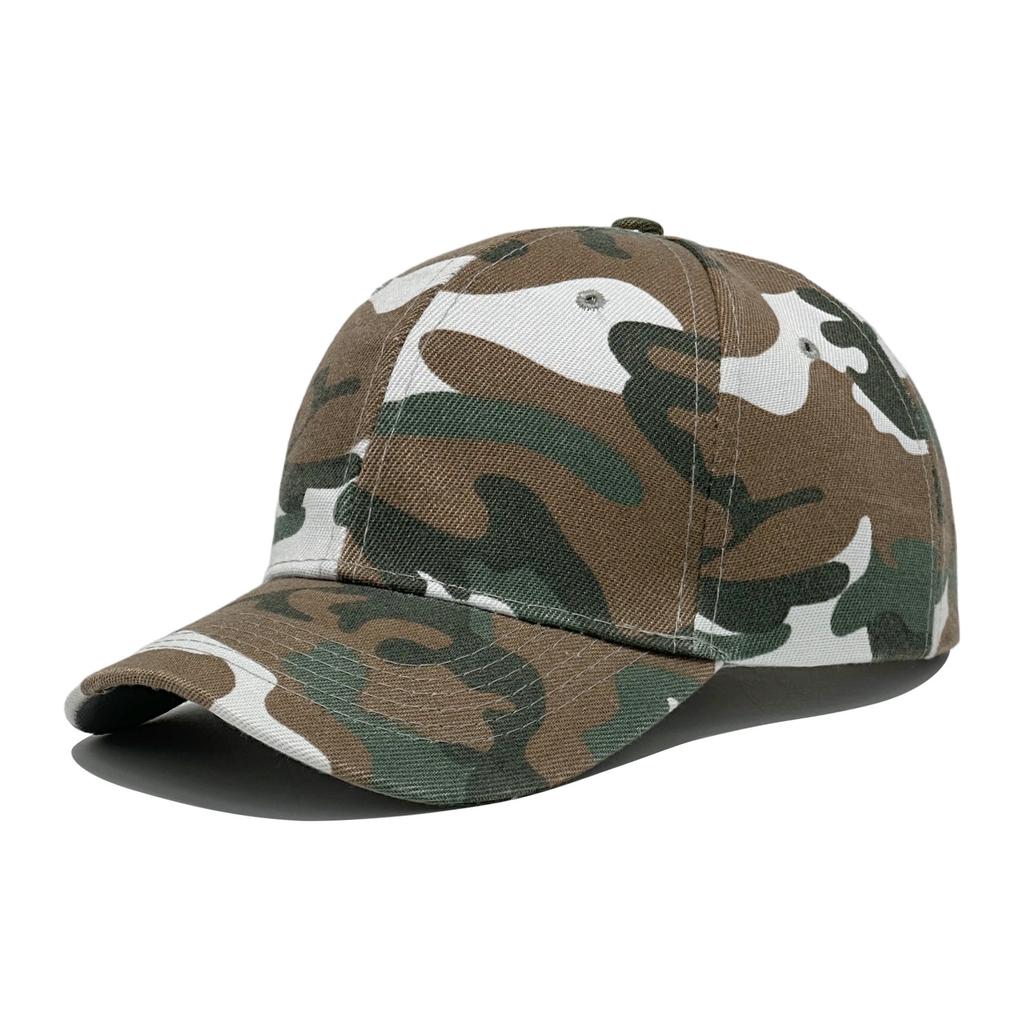 Gorra de Béisbol Camuflaje, Gorra Plana, Gorra con Visera Solar para Golf al Aire Libre para Adultos, Gorra Hip-hop, Gorra de Béisbol Street Dance para Hombres y Mujeres