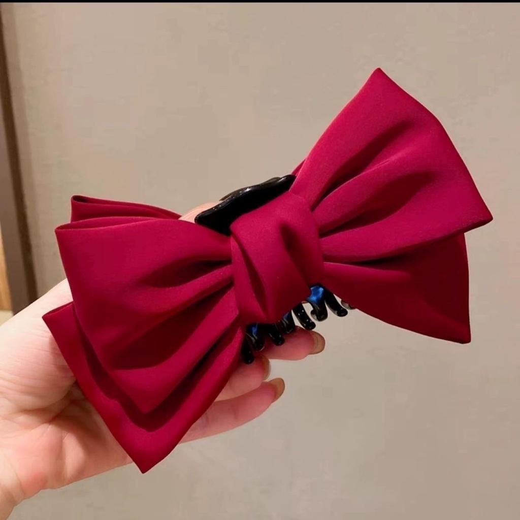 Süße Mesh Tüll Große Schleife Haarspangen für Frauen Einfarbige Elegante Schleife Pferdeschwanzspange Neues Kopfschmuckzubehör