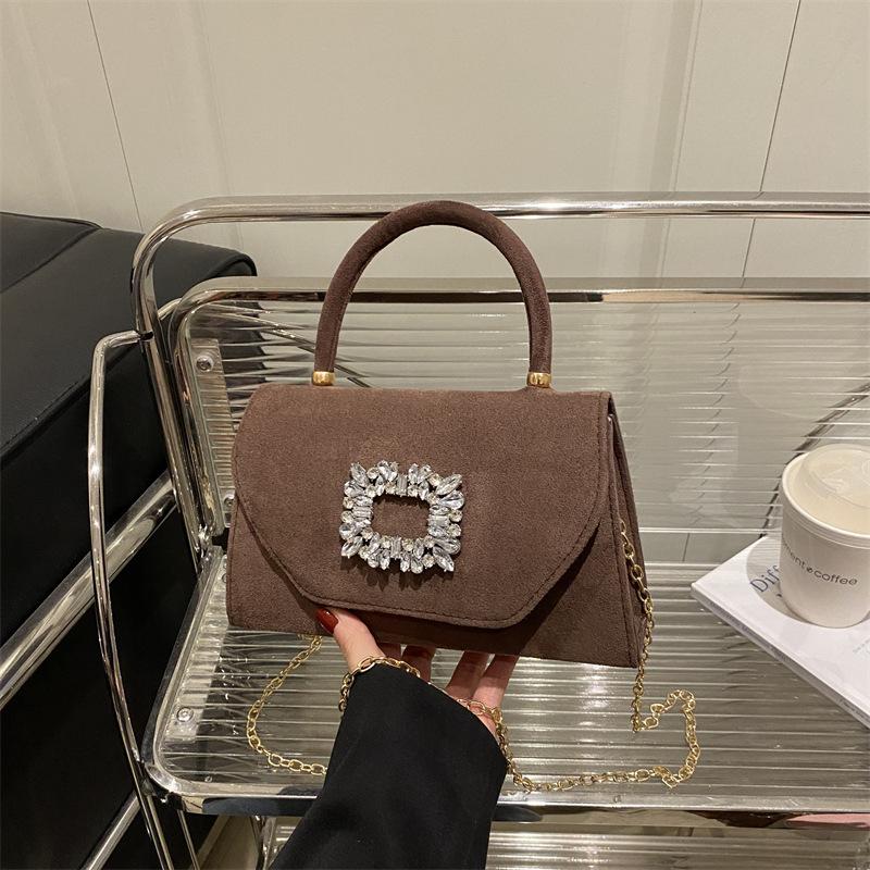 The New Foreign-style Messenger Bag Is Fashionable and Simple, This Year's Popular Bag 2025 Spring Small Square Bag Casual Shoulder Bag Women