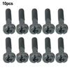 10Pcs 503217321 Screw For 340 345 350 440 445 450 460 461 Models Metal Repair Installation Garden Power Tool Accessories Durable