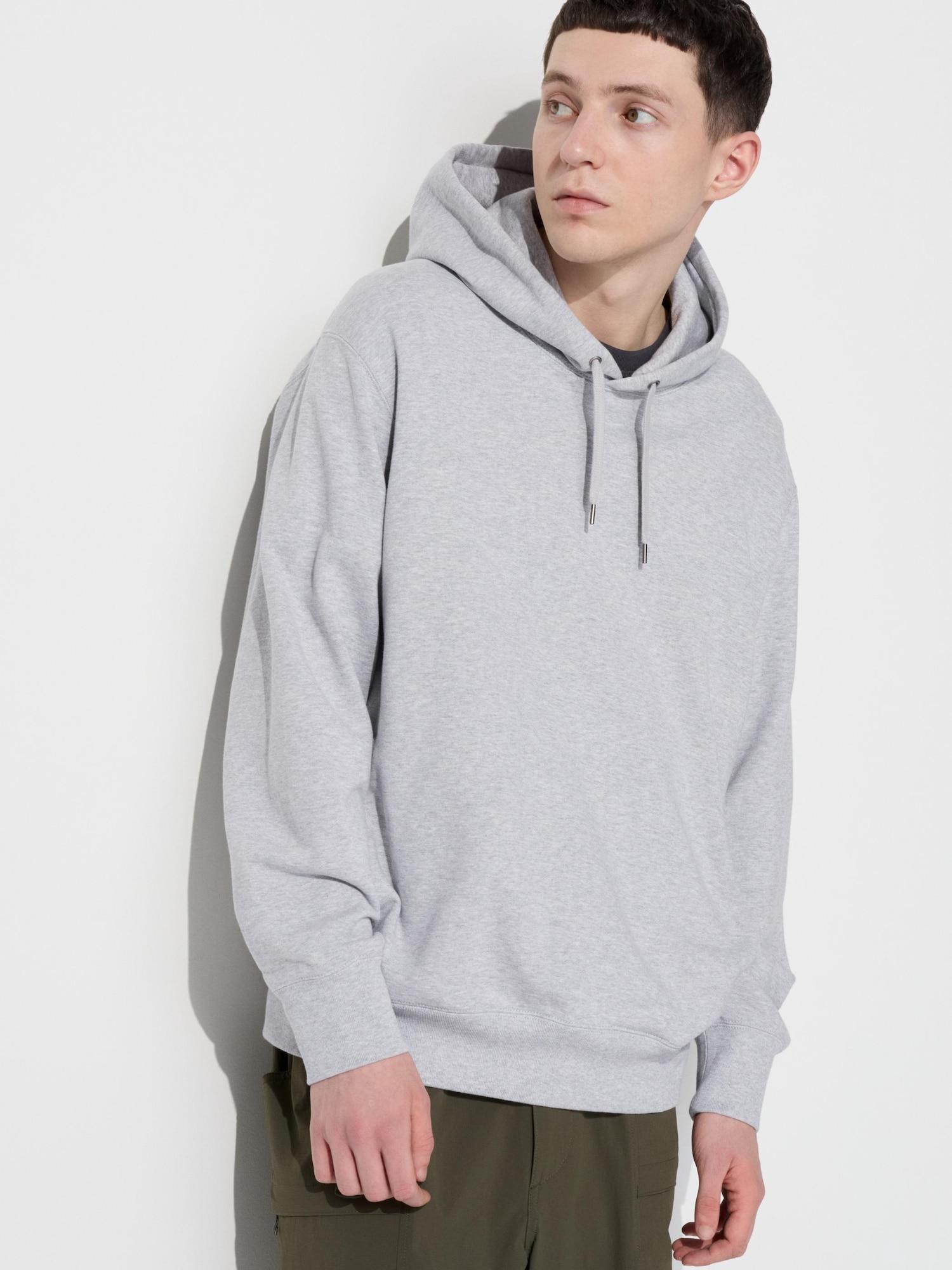 

Uniqlo Japan Sweat Pull Parka с длинным рукавом 05 GRAY/S