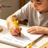 Cute Animal Pens for Students Ballpoint Pen, 0.7mm Smooth Writing Retractable Gel Pens, Owl/Chick/Penguin/Honeybee Pen School Office Stationery
