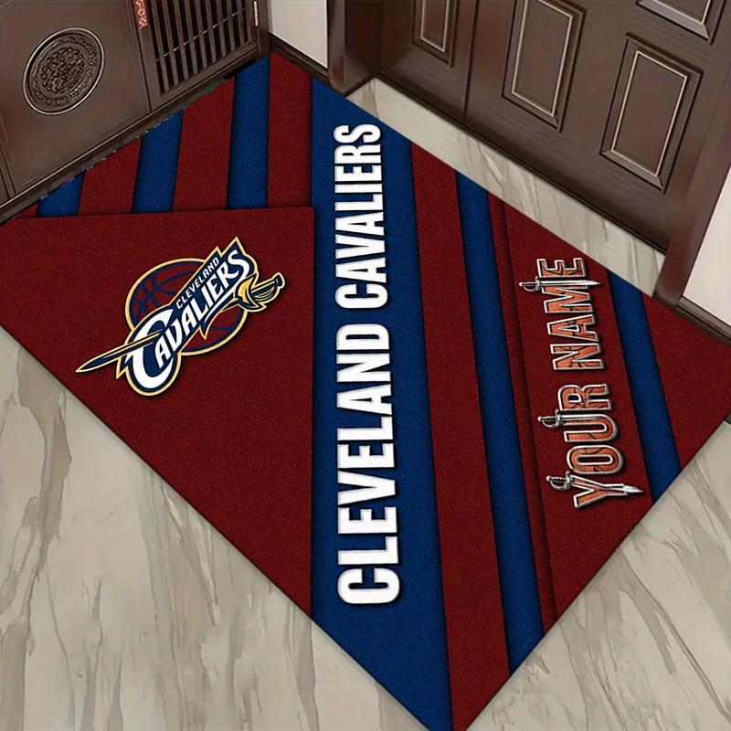 Name Custom Cleveland Cavaliers Carpet Rug for Living Room Bedroom Home Sofa Decoration,Kids Play Non-slip Floor Mat