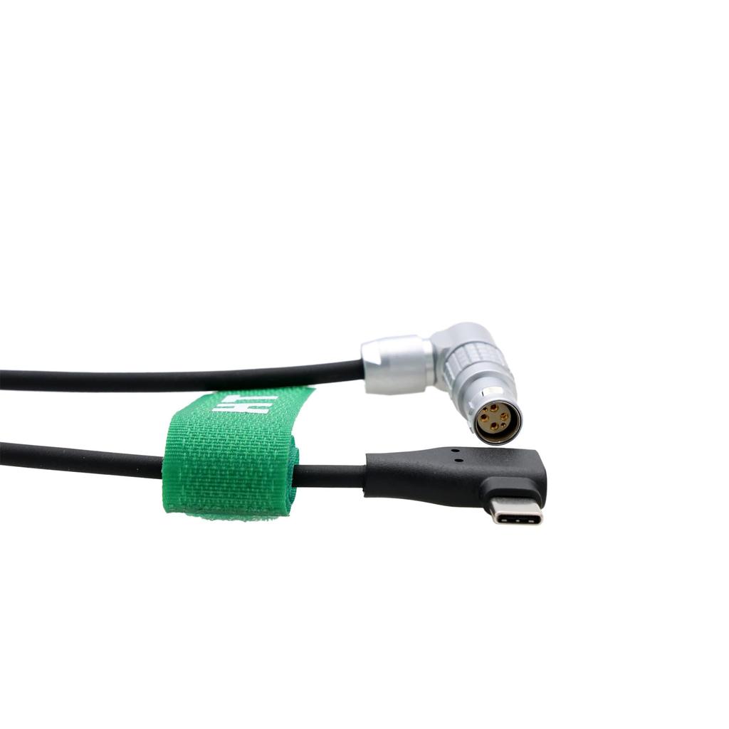 HangTon Power Cable for DJI RS RS 3 and RS Video Transmission Master USB to Female with Adjustable Rotation 30cm 4, Pro, 2, Wheel, Type-C 6-Pin 4+2