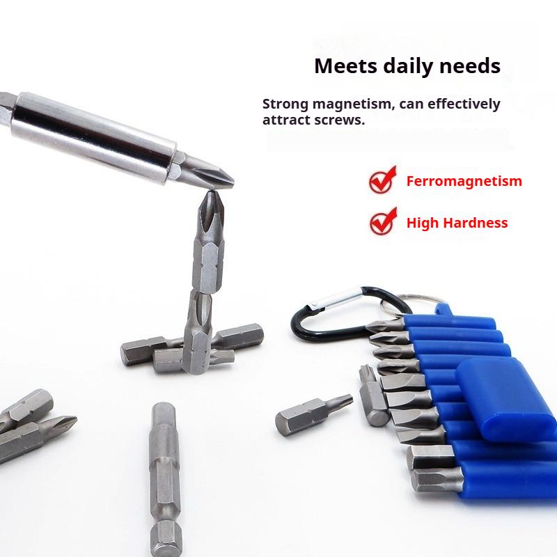 Screwdriver Bit Set 25mm Phillips Flat Hexagonal bits Magnetic