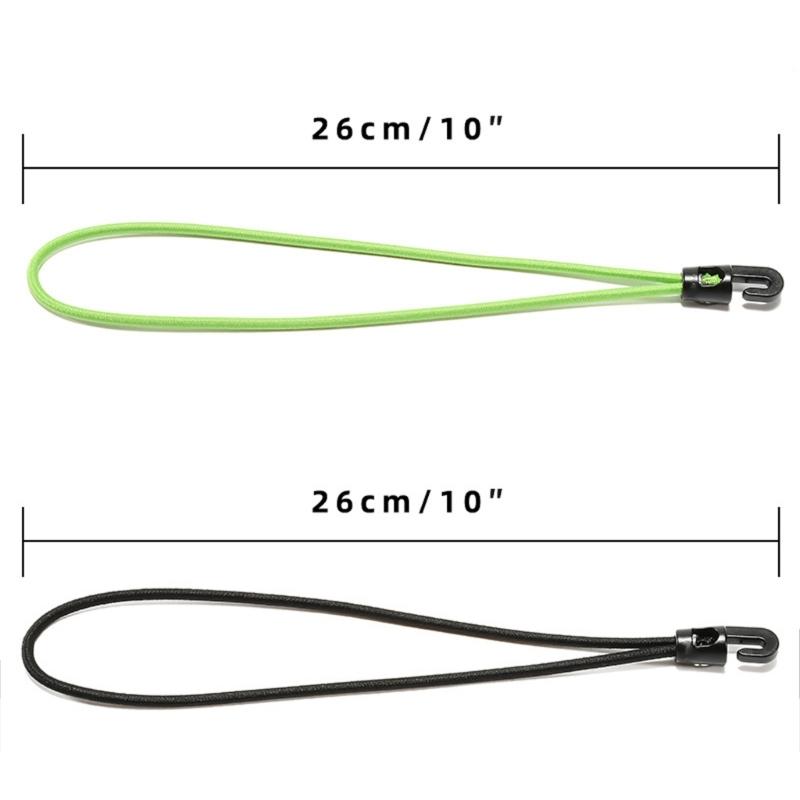 20pcs Elastics Tension Straps With Hook 10cm Sturdy Rubber Expanders Accessory for Tarpaulin Tents Banners Outdoor Use