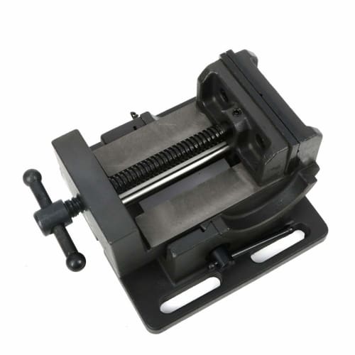 Nisorpa Angle Machine Vise, U-Shaped, Maximum Opening 110mm, Rotates 0-90 Degrees Left and Right, Adjustable Angle, Transforms Drill Presses Into Mill