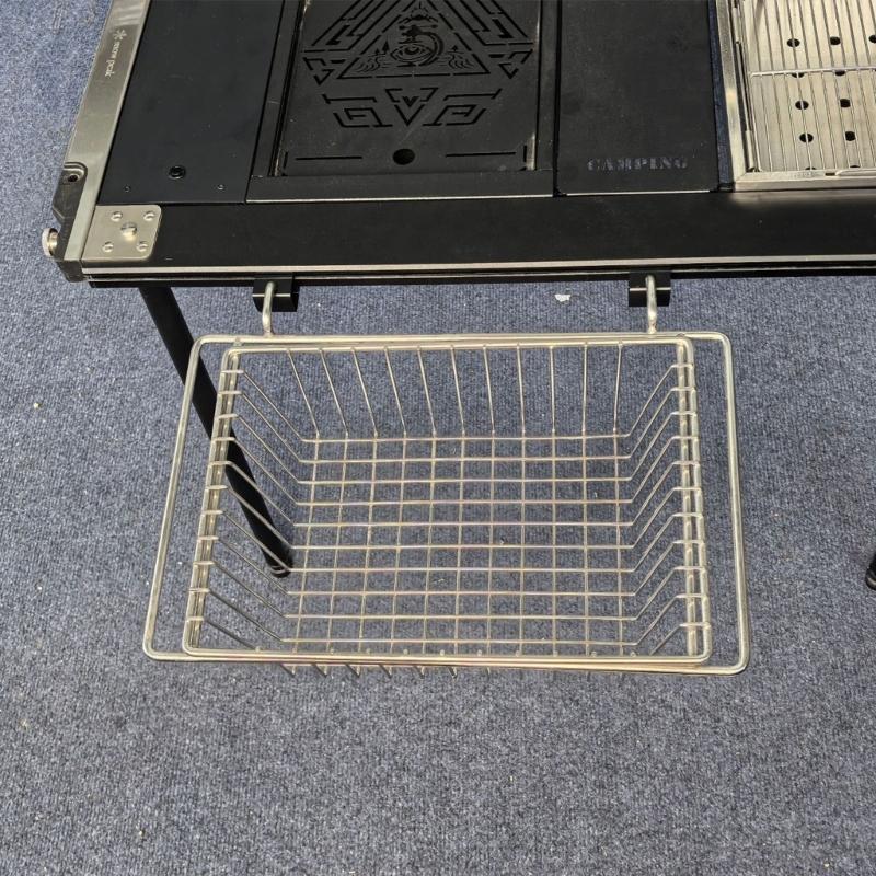 Aluminium Alloys Rail Joint Sliding Buckles Camping Table Connecting Hook for Outdoor Kitchen Picnics Fishing Activity